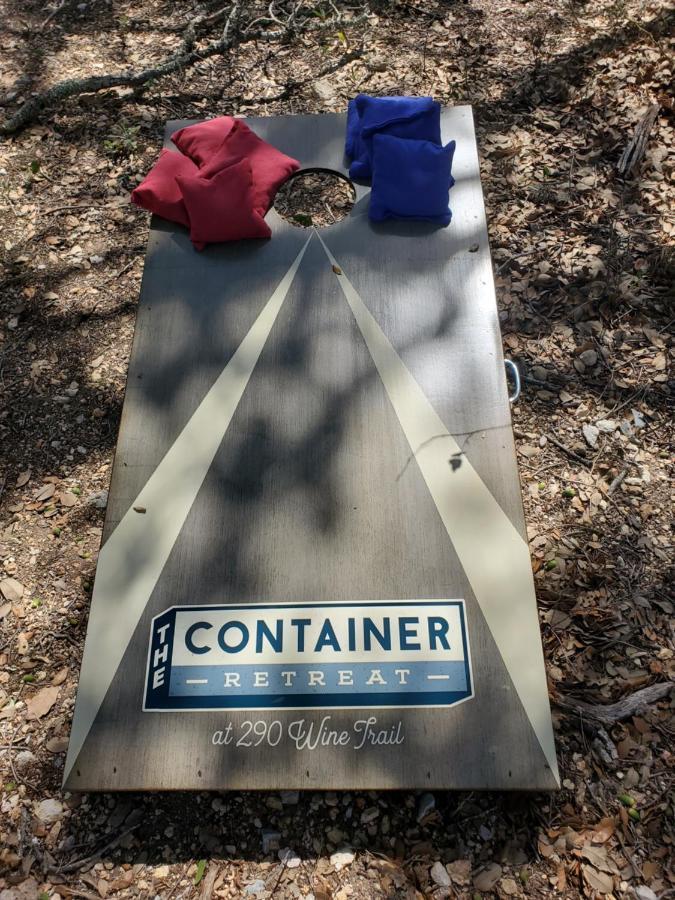 فيلا The Container Retreat @ 290 Wine Trail #1 Escape To Hye, Tx المظهر الخارجي الصورة